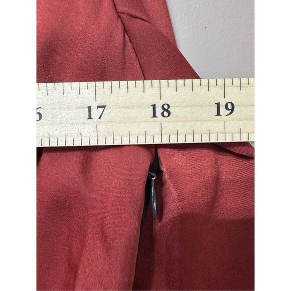 NWT Choosy In A Mood Plunging Neckline Black Sienna Brown Two-Tone Mini Dress 8 - Picture 8 of 16